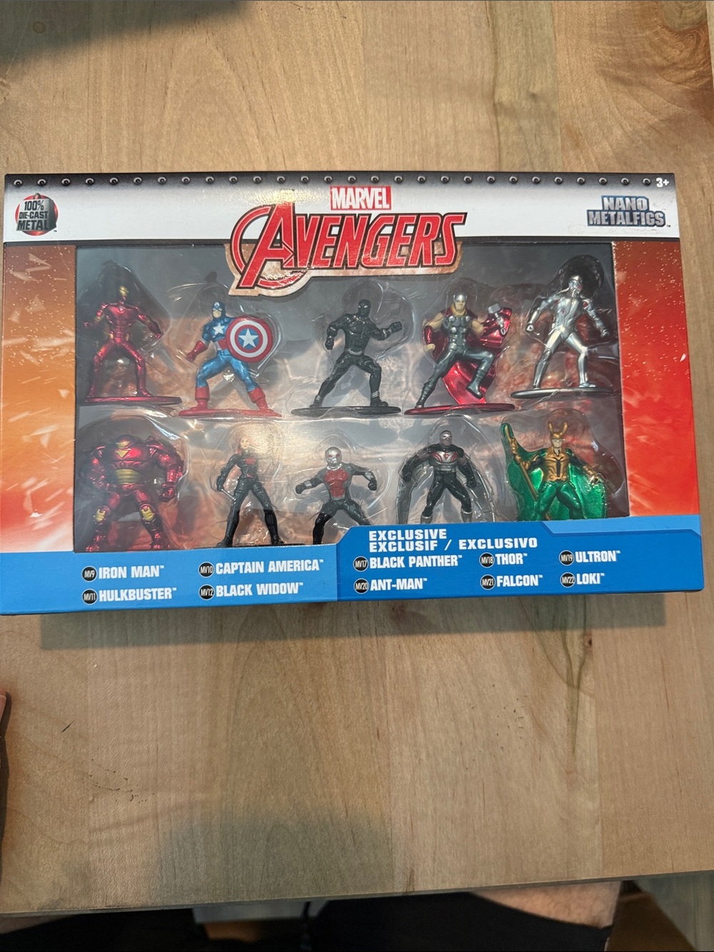 Nano Metalfigs 10-Piece Figure Set - Multi-Color